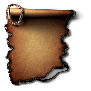 Blank Burned Paper PNG 06122024