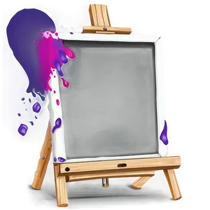 Blank Canvas For Painting PNG Lep58 PNG
