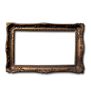 Blank Canvas Frame PNG Efo
