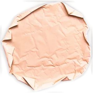 Blank Crumpled Paper PNG Qsu