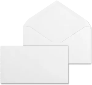 Blank Envelopeand Card PNG