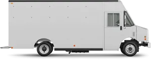 Blank Food Truck Template PNG image