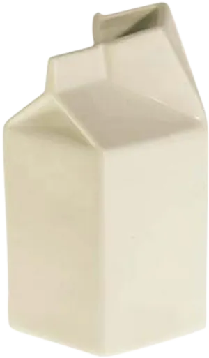 Blank Milk Carton Design PNG image