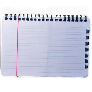 Blank Notebook Paper Png 05252024 PNG image