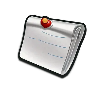 Blank Paper Note Png Ioh9 PNG image