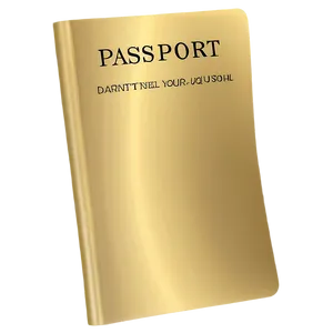 Blank Passport Template Png 29 PNG image