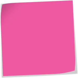 Blank Pink Sticky Note PNG image