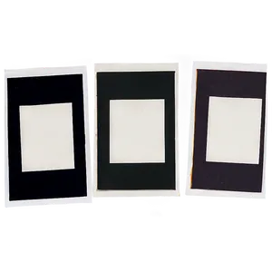Blank Polaroid Film Template PNG 06262024
