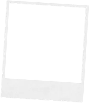 Blank Polaroid Frame PNG image