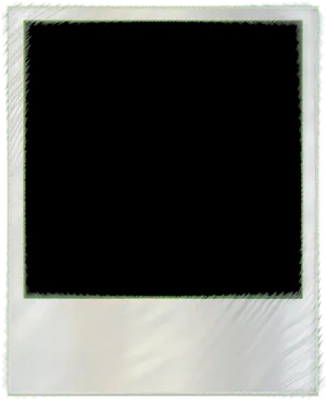 Blank Polaroid Frame PNG image