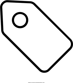 Blank Price Tag Icon PNG
