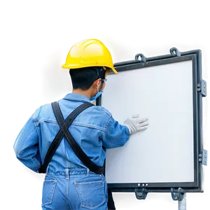 Blank Safety Poster Png Jic98 PNG image