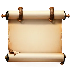 Blank Scroll Paper Sheet PNG 06262024 PNG
