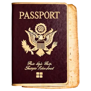 Blank Us Passport Png 30 PNG image