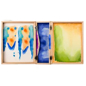 Blank Watercolor Canvas PNG Plv PNG
