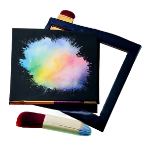 Blank Watercolor Canvas PNG Skk
