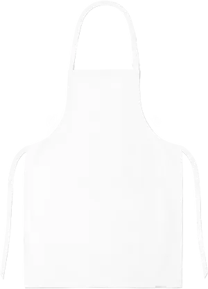 Blank White Apron Design