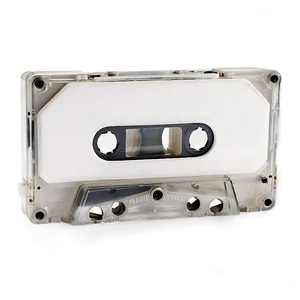 Blank White Cassette Tape PNG 19 PNG