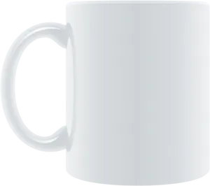 Blank White Coffee Mug PNG image