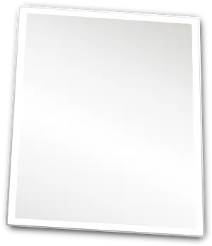 Blank White Paper Sheet