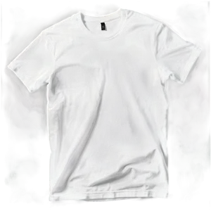 Blank White T-shirt Design Mockup Png 06132024 PNG image