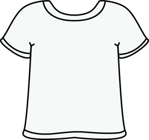 Blank White T Shirt Graphic PNG image