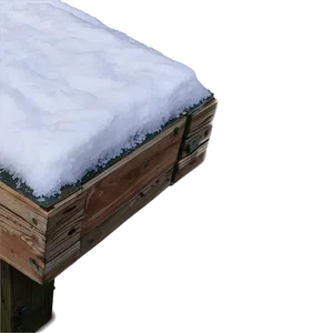 Blanket Of Snow Park Bench Png Lnx61 PNG image