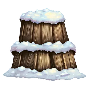 Blanket Of Snow Pile PNG Cwo PNG