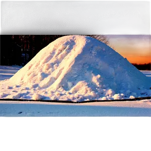 Blanket Of Snow Pile PNG Hsa97 PNG