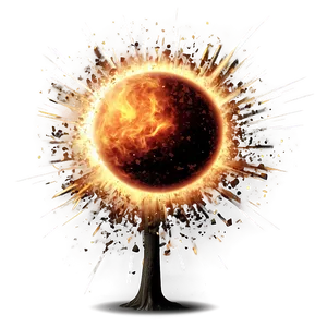 Blast Explosion PNG Nts