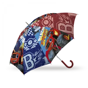 Blaze Monster Machine Character Umbrella PNG image