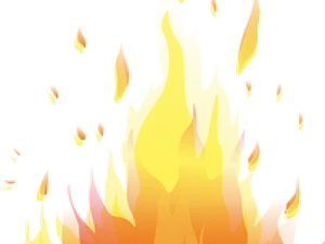 Blazing_ Flame_ Vector_ Art PNG image