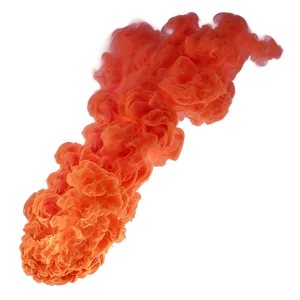 Blazing Orange Smoke Phenomenon PNG Rak13 PNG