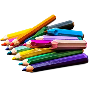 Blendable Colored Pencils Png 06212024 PNG image