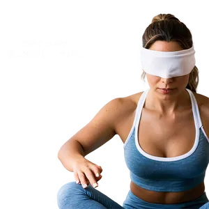 Blindfold For Yoga PNG Yhp