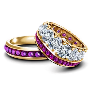 Bling Wedding Rings Png 18 PNG image