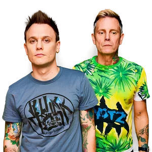 Blink-182 Reunion Announcement Art Png 54 PNG image