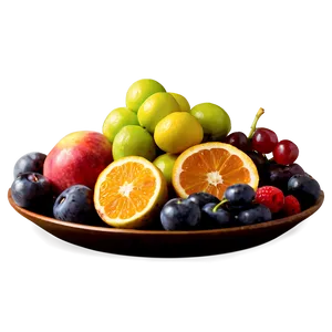 Blissful Fruit Arrangement PNG Ikg43 PNG