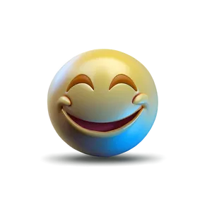Blissful Smile Emoji PNG 42