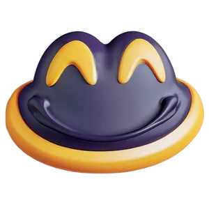 Blissful Smile Emoji PNG Gkj
