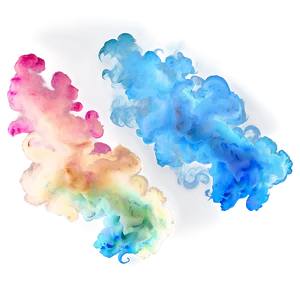 Blissful Smoke Colors Png 4 PNG image