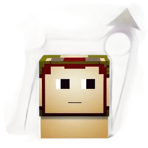 Blocky Steve Head Icon Png Bcv PNG image