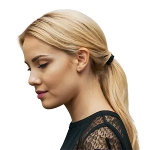 Blond Hair Side View PNG 06262024