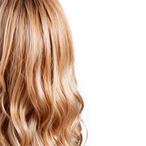 Blond Hair With Bangs PNG 06262024
