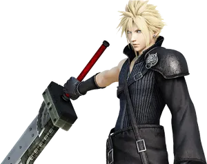 Blond Haired Warriorwith Sword