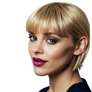 Blonde Bangs Inspiration Png 06282024 PNG image