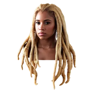 Blonde Dreadlocks Png Ppx79 PNG image