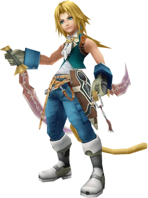 Blonde Fantasy Characterwith Sword.png
