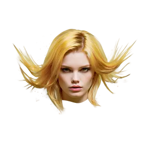 Blonde Hair Dye Effects PNG Jkc