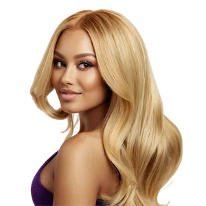 Blonde Hair Extensions PNG 05252024 PNG